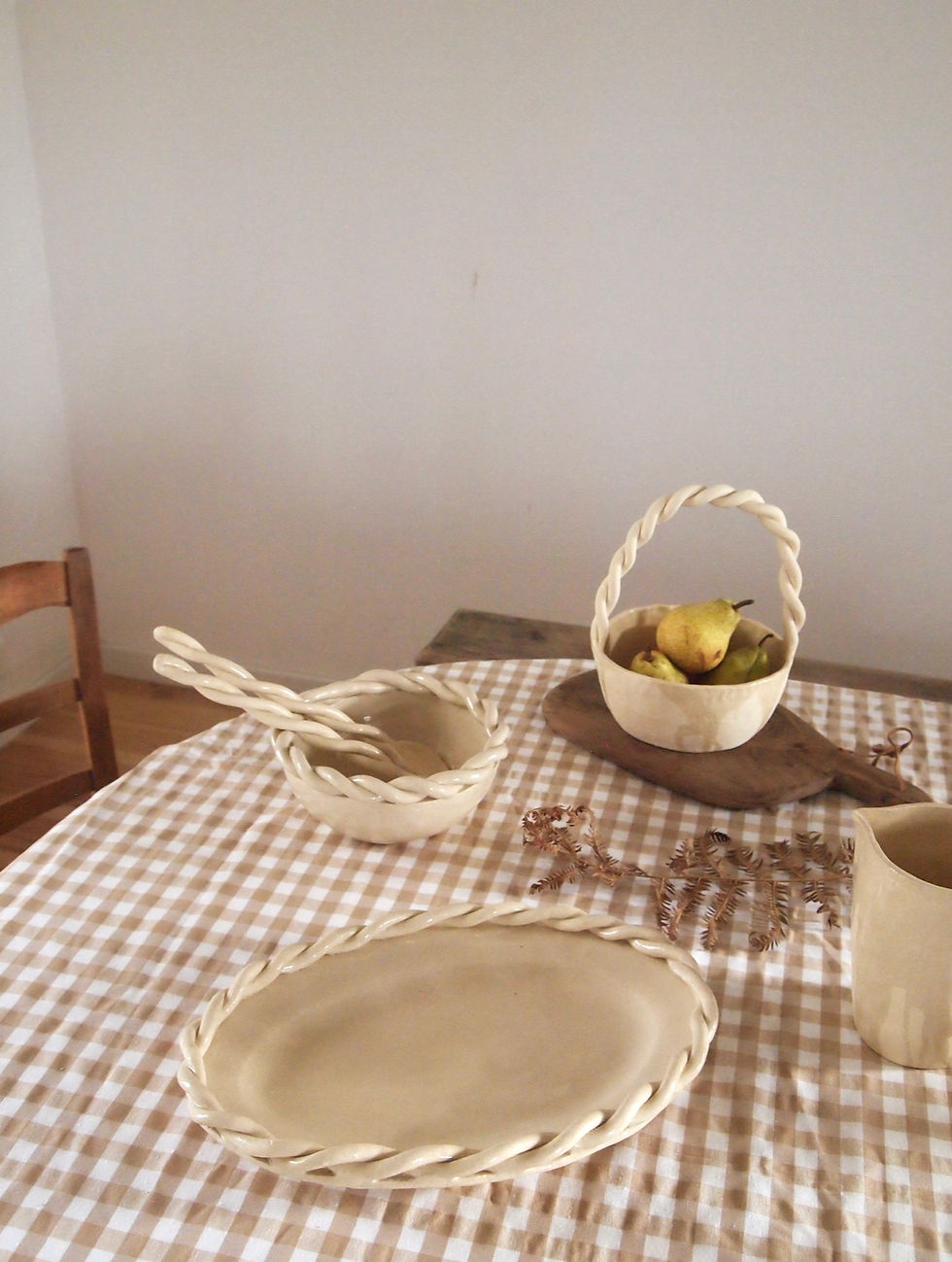 Miniature : Set 2 Grandes cuillères torsades