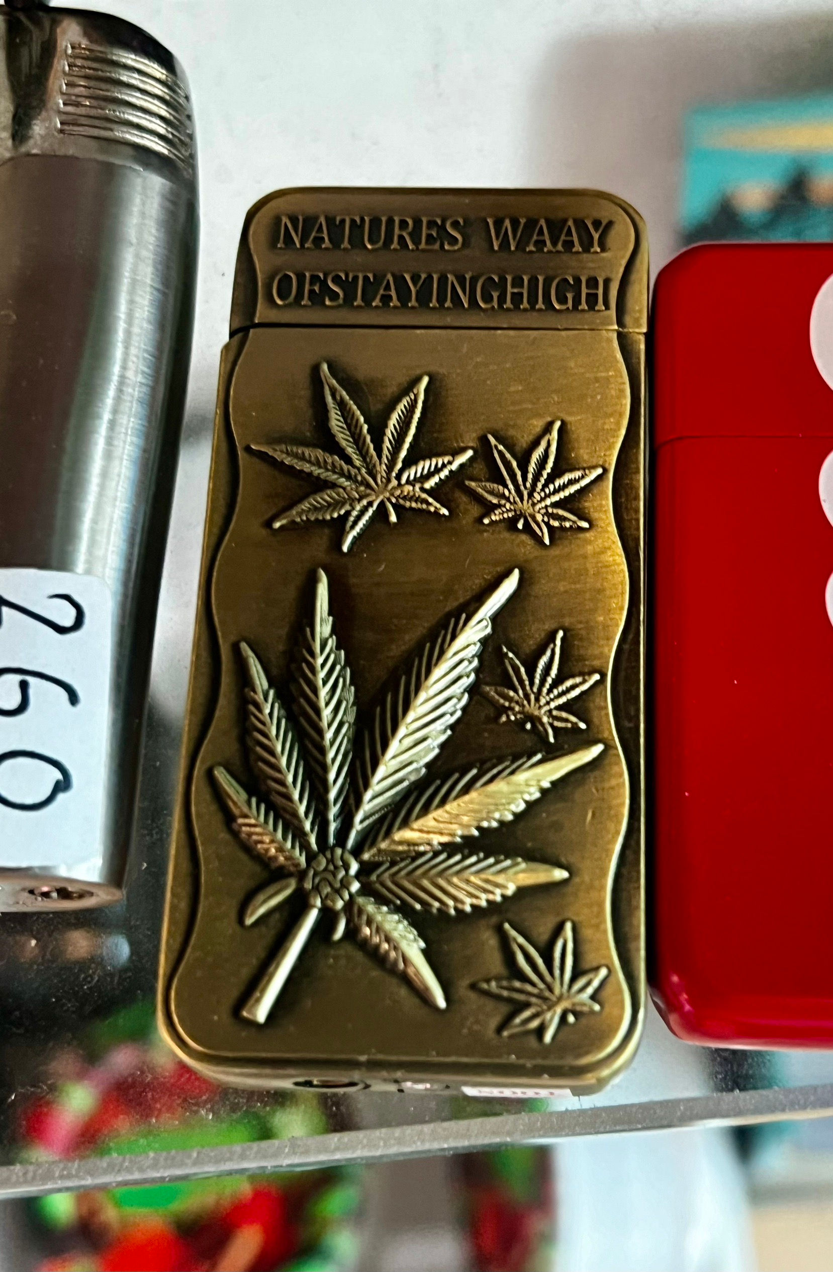 Gold Cannabis Torch