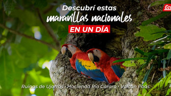 ¿Querés escaparte el fin de semana? Descubrí rincones de Costa Rica en un día con Economy