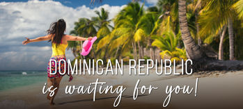 The Caribbean awaits you, the Dominican Republic, a destination to fall in love with the sun, the se