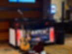 Hatch Entertainment professional DJ, karaoke and live music booth setup