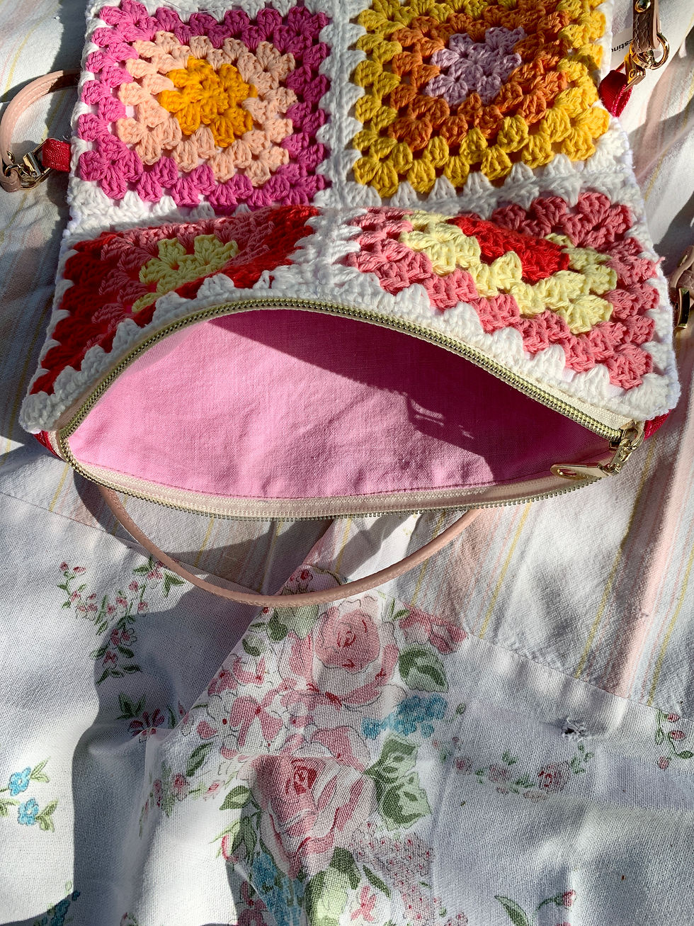 Miniature : Pochette bandoulière colorée