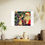 Thumbnail: Xmas Tree, Blitzin & Santa - Horizontal 27" x 18" - JPY ¥8,145
