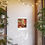 Thumbnail: Retro Santa in Front of Lit Fireplace - Vertical 18″ x 24″  - JPY