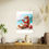Thumbnail: Beachbum Kitten - Vertical 18” x 24” -  JPY ¥9,817