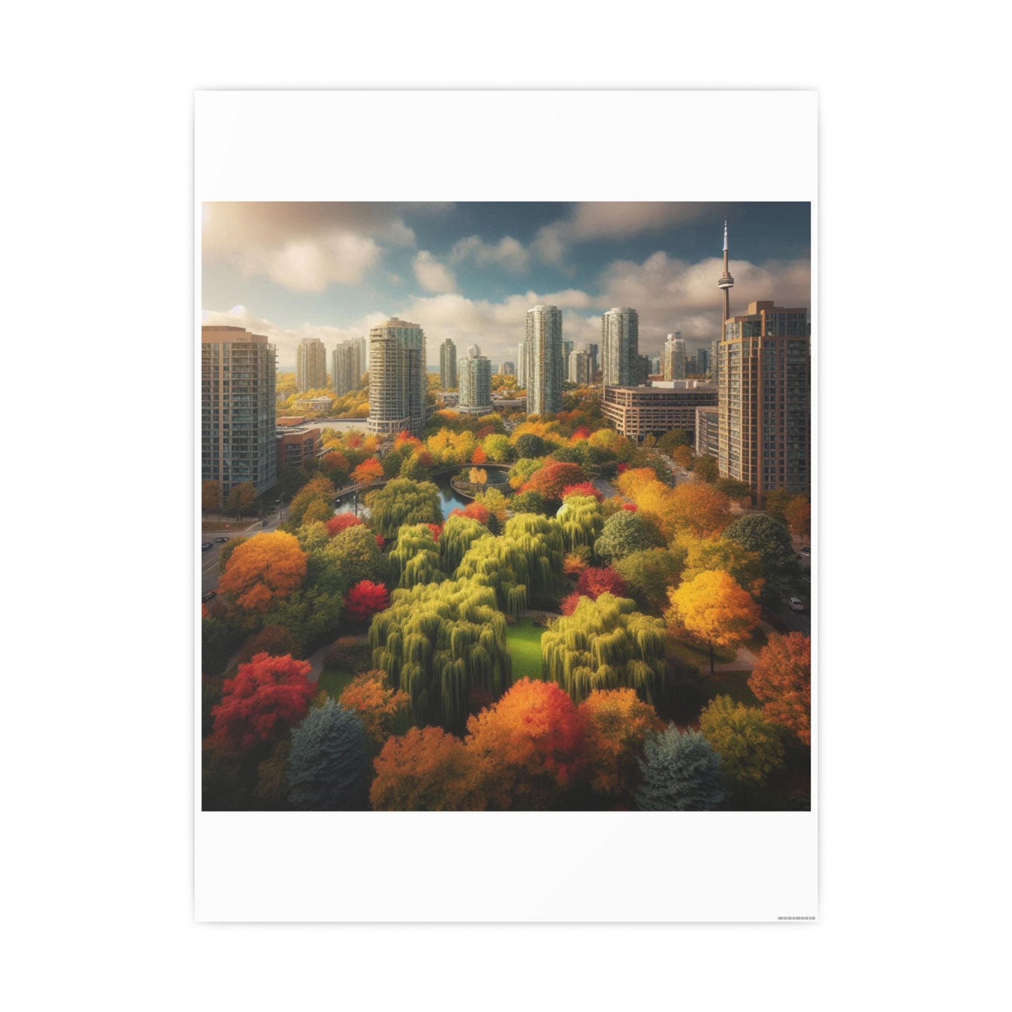 Toronto Park Beauty - Vertical 18” x 24” -  JPY ¥9,817