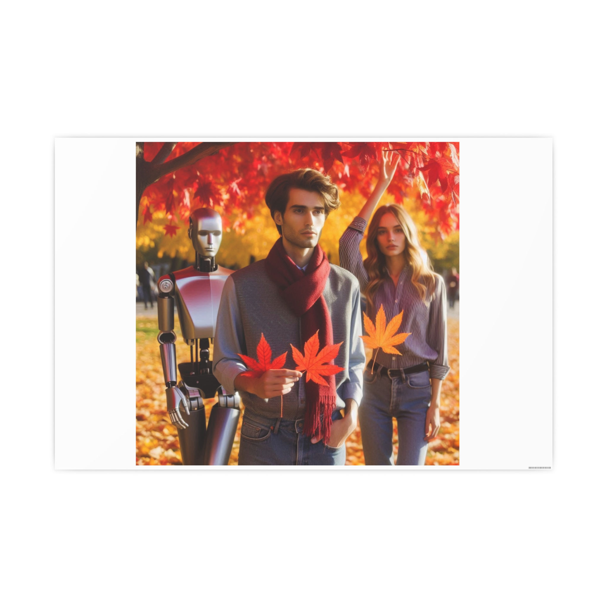 Android Friend - Horizontal 24” x 16”- JPY ¥9,817