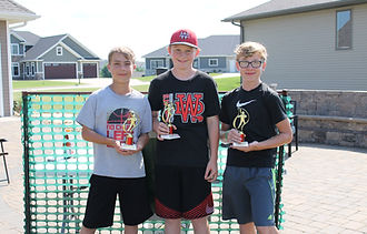 11-13 Champions Alex Ludwig, Nolan Morri