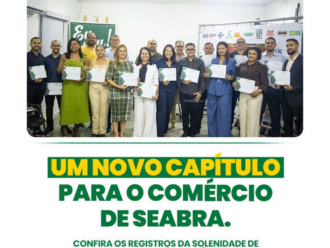 UM NOVO CAPÍTULO PARA O COMÉRCIO DE SEABRA! 🏛️ 