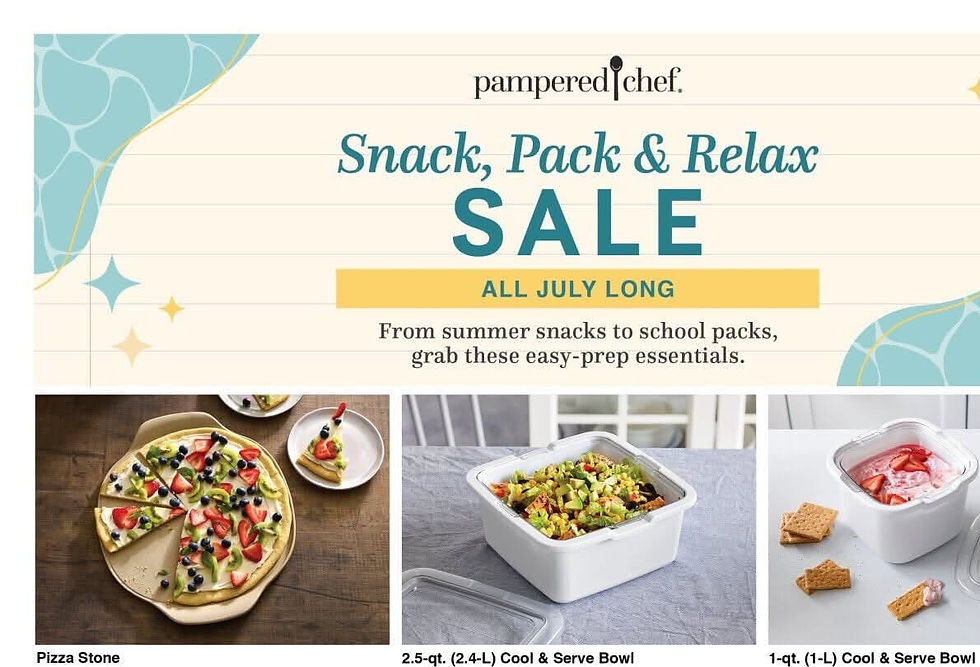 Pampered Chef - NorSled Fundraiser