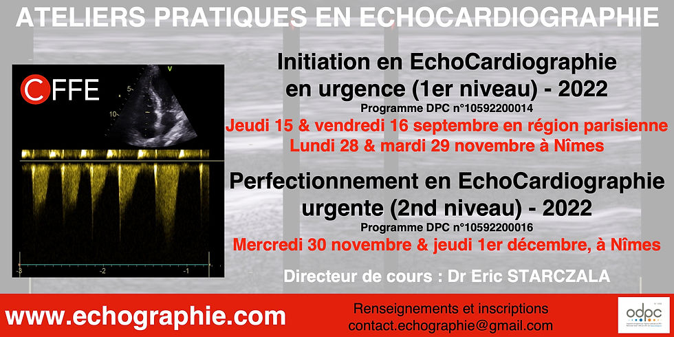 Ateliers d'Echocardiographie - CFFE - Nîmes