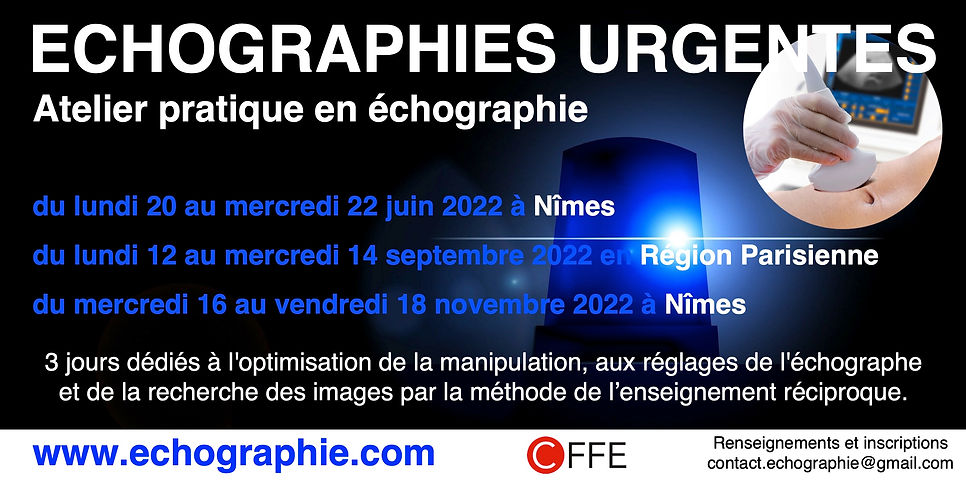 Echographies Urgentes (PREP) - CFFE 2022