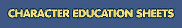 character edication worksheets
