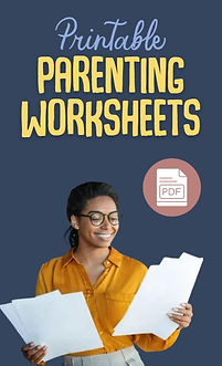 parenting worksheets package