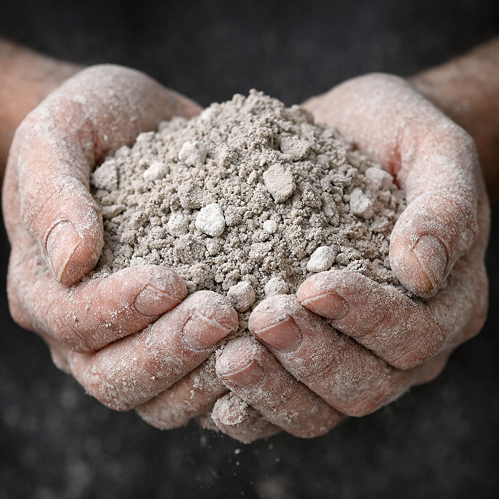 Recycled gypsum fibre used in sustainable gypsum-based construction materials and Environmental Product Declarations (EPDs)