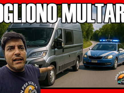 veniamo invitati dalla polizia a lasciare il nostro punto di sosta perfettamente lecito e legale