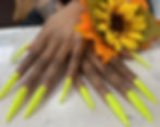 Gel X nail design at My Nails in Laurel, MD