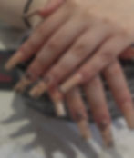 Custom nail art at My Nails nail salon in Laurel, MD