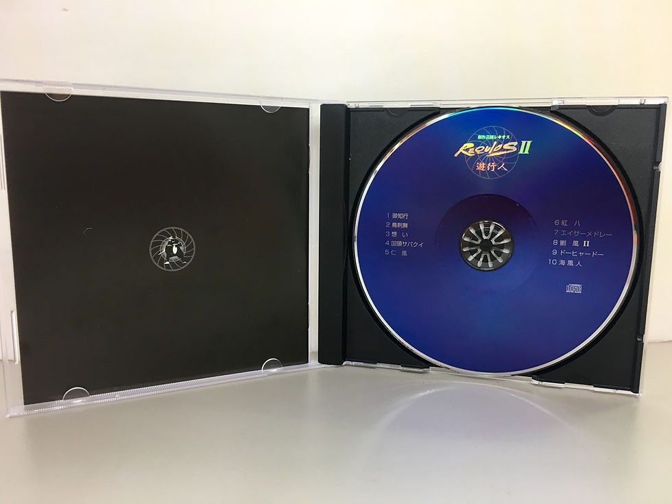 サムネイル： REQUIOS Ⅱ「遊行人」アルバムCDの複製