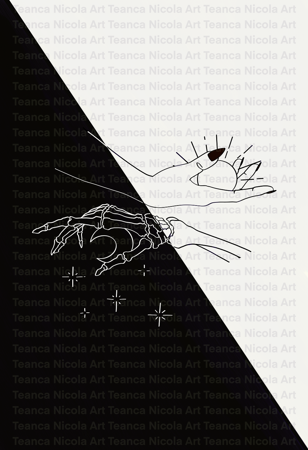 Thumbnail: Night & Day Art Print