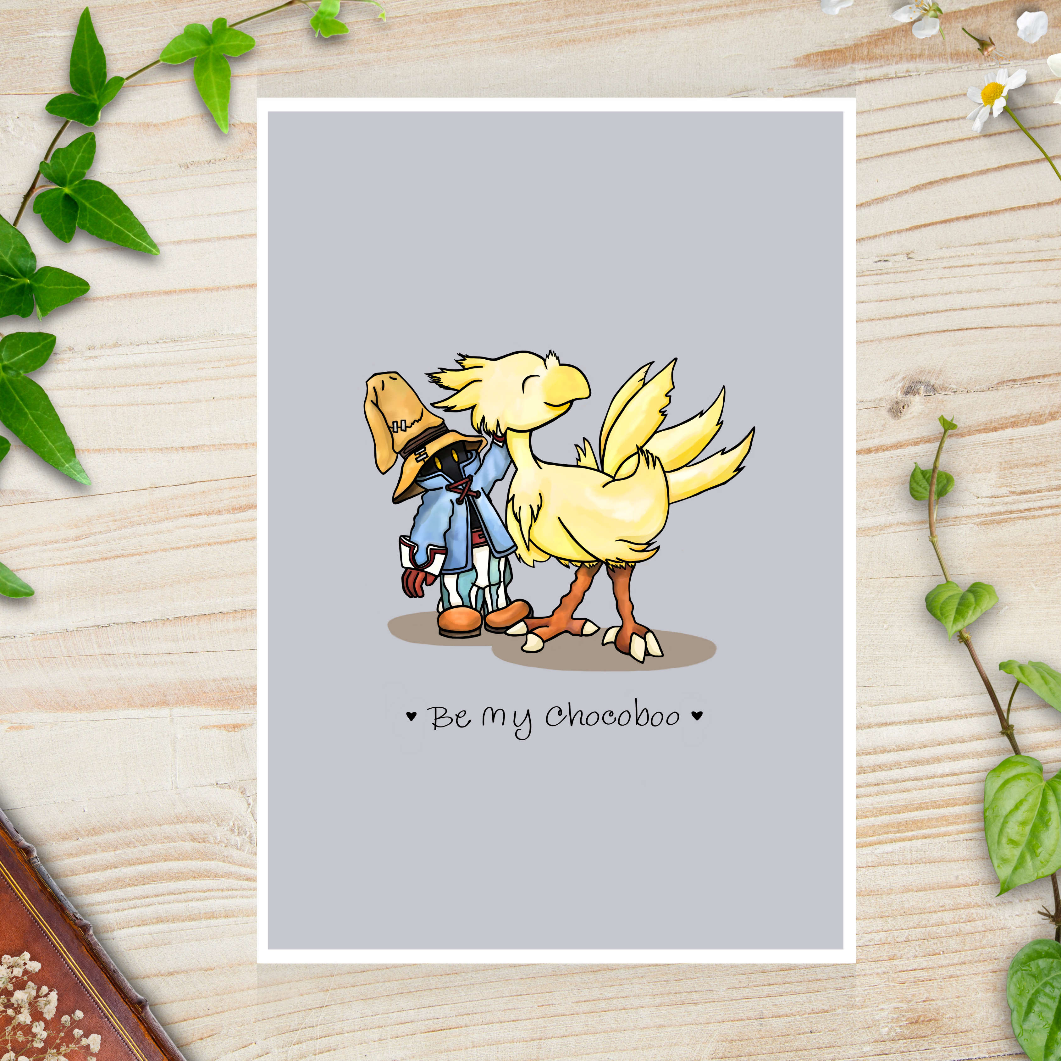 Be My Chocoboo | Final Fantasy Art Print
