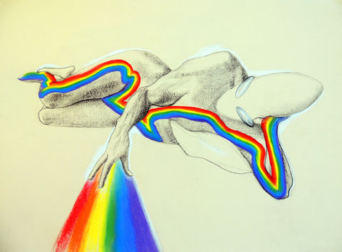 alien extraterrestrial drawing art Meredith Rose