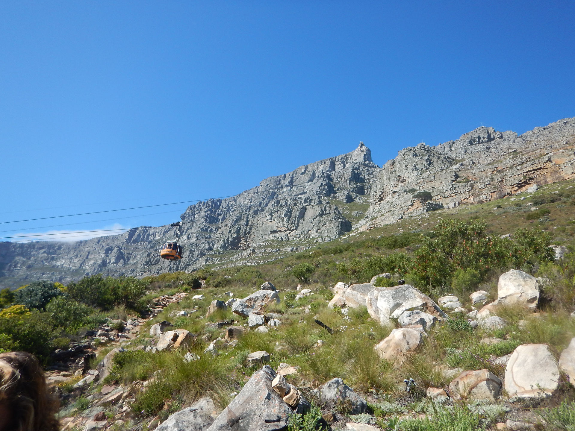 Gondola up Table Mountain