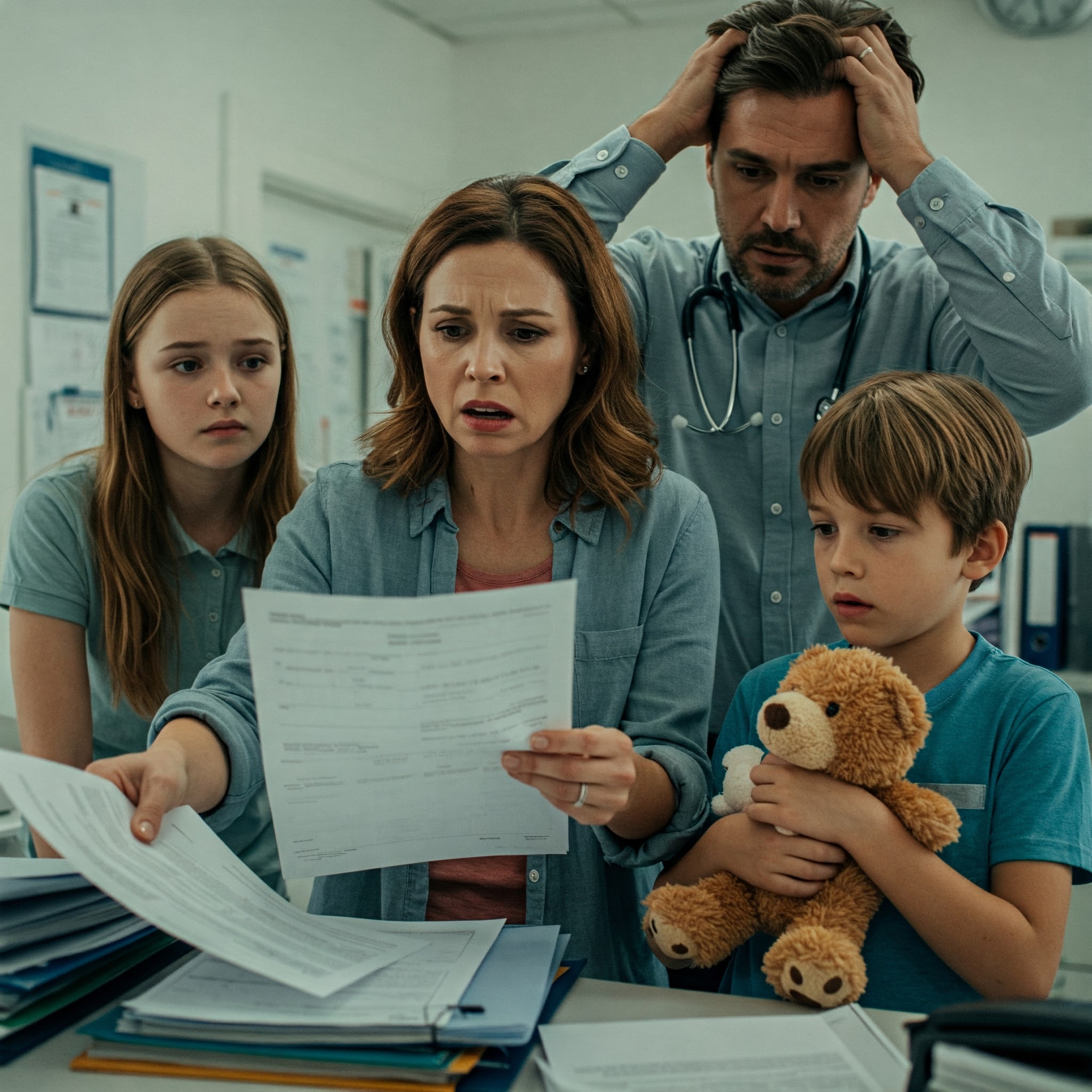 Family struggles with health management