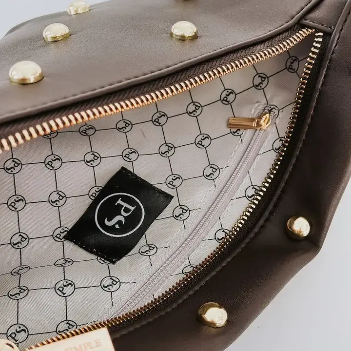 Thumbnail: Chic Gold Studded Westlyn Bum Bag