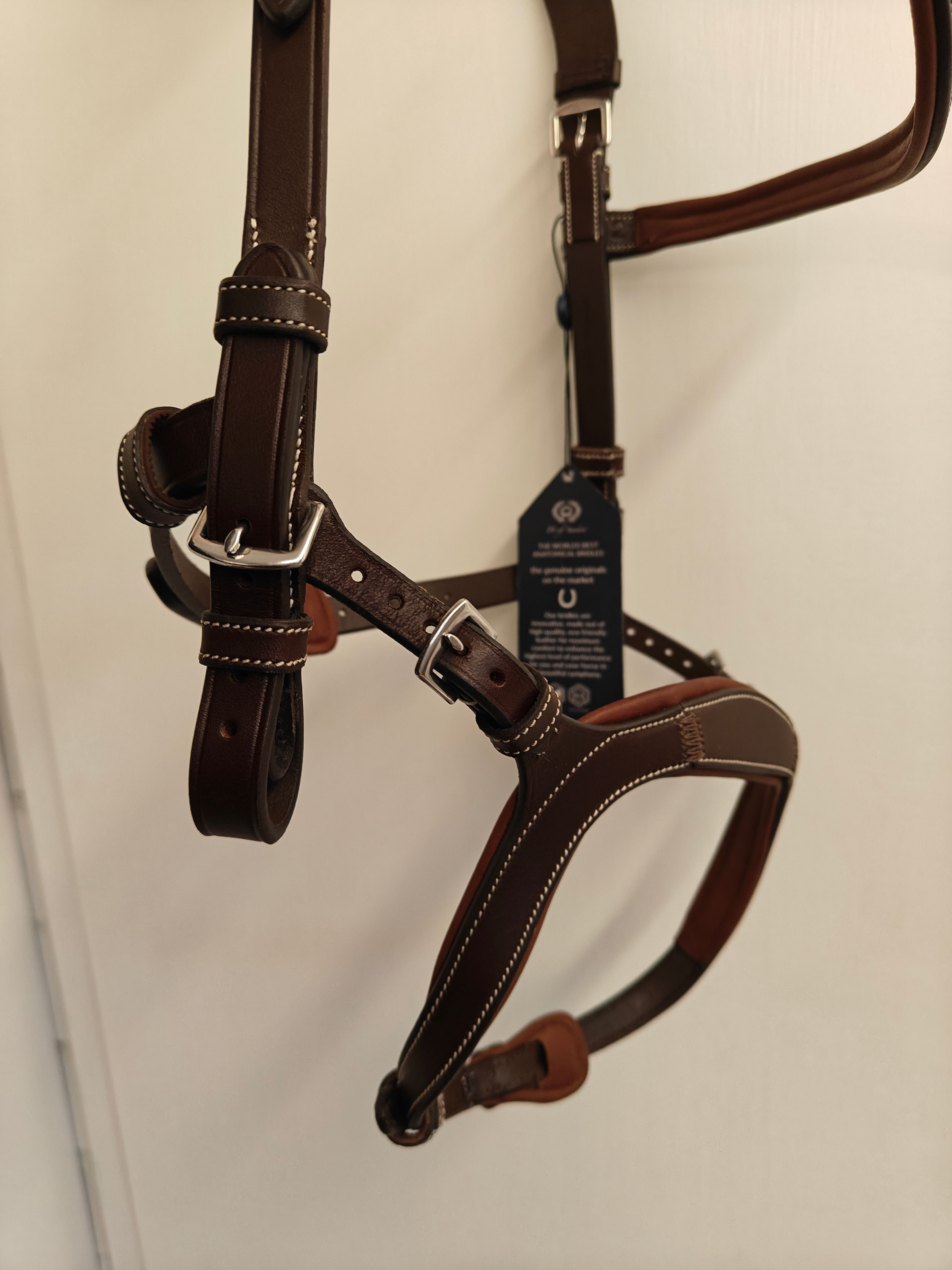 PS of Sweden Nirak suitset, ruskea, cob