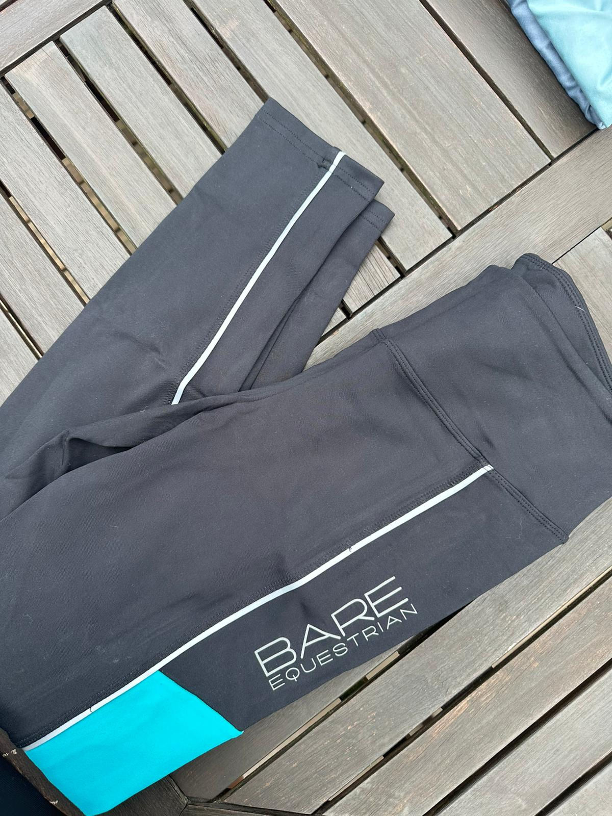 BARE paikattomat legginsit Reflective Teal, L
