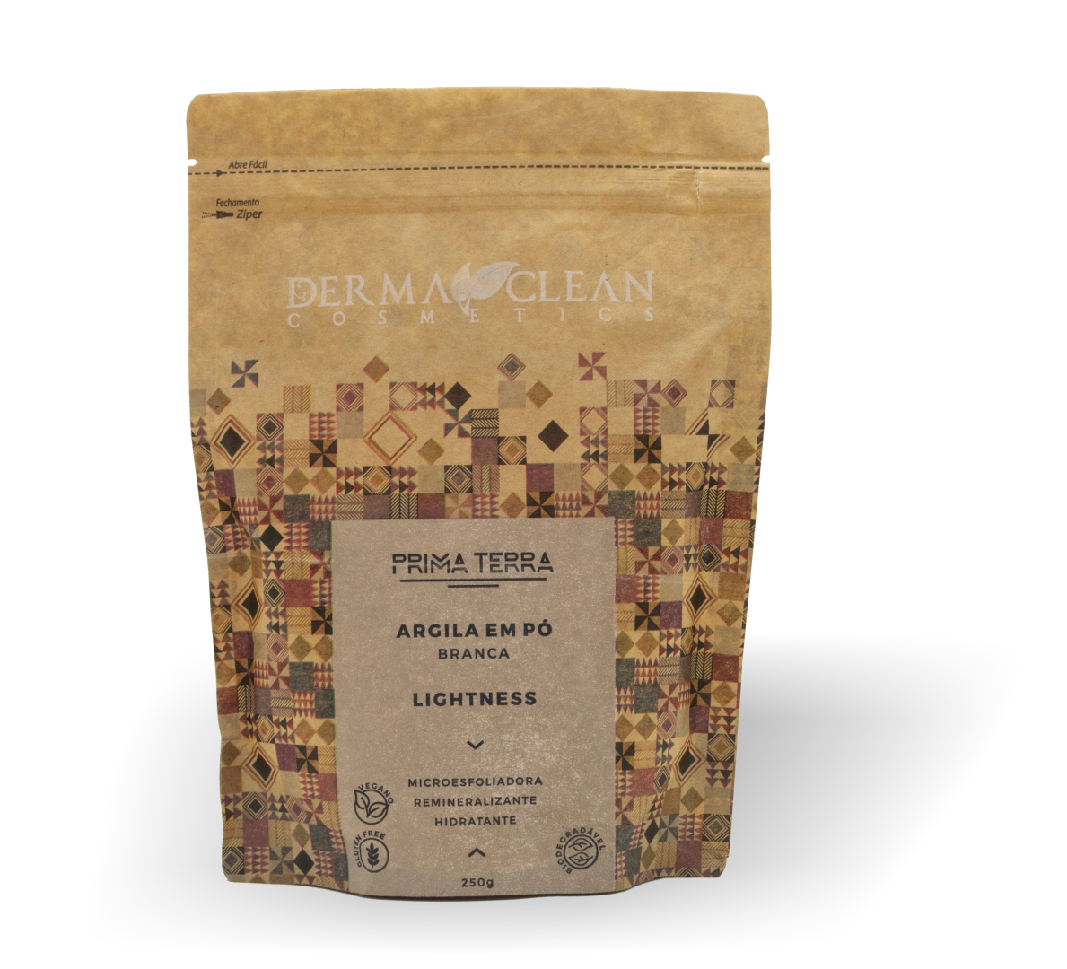 ARGILA BRANCA EM PÓ 250GR DERMA CLEAN