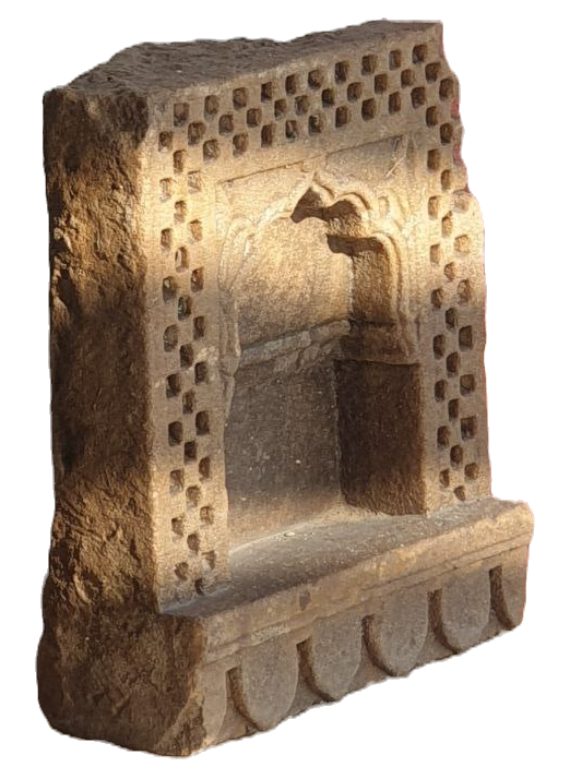 Hand carved granite stone for Indoor swimming pool decoration