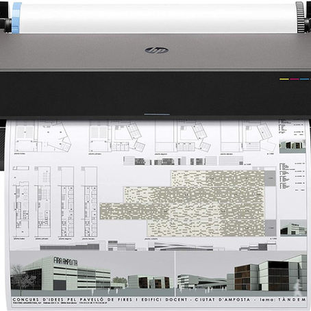 HP DesignJet T210 Large Format 24-inch Plotter Printer