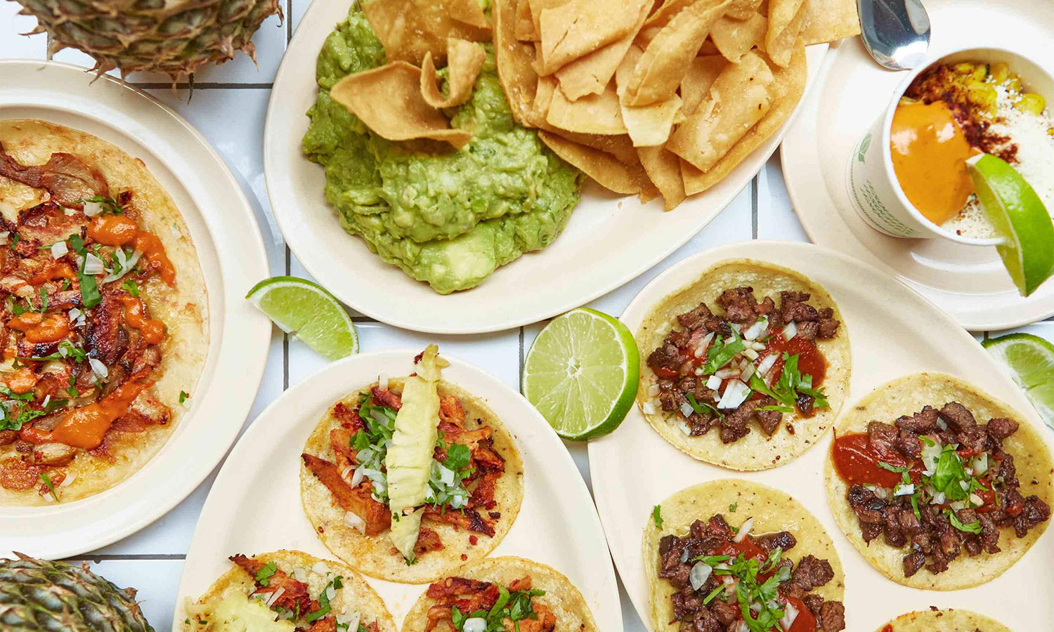 Arranged Food and Objects