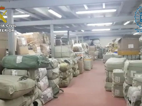 Incautados más de 31.000 artículos de marca falsificados