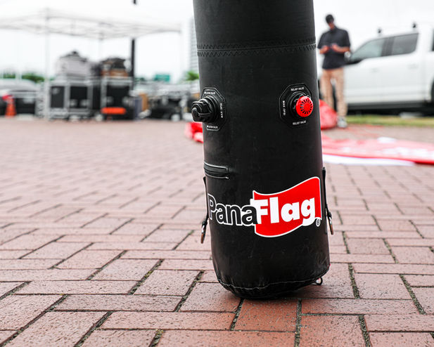 Carpa inflable hermético personalizados hecha por Panaflag