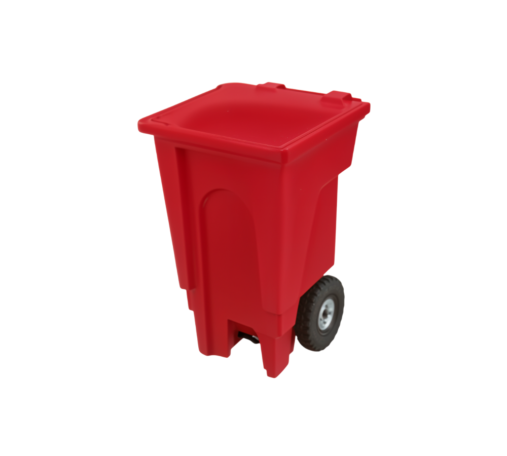 CONTENEDOR DE PLÁSTICO PARA BASURA VL 120 L CON PEDAL
