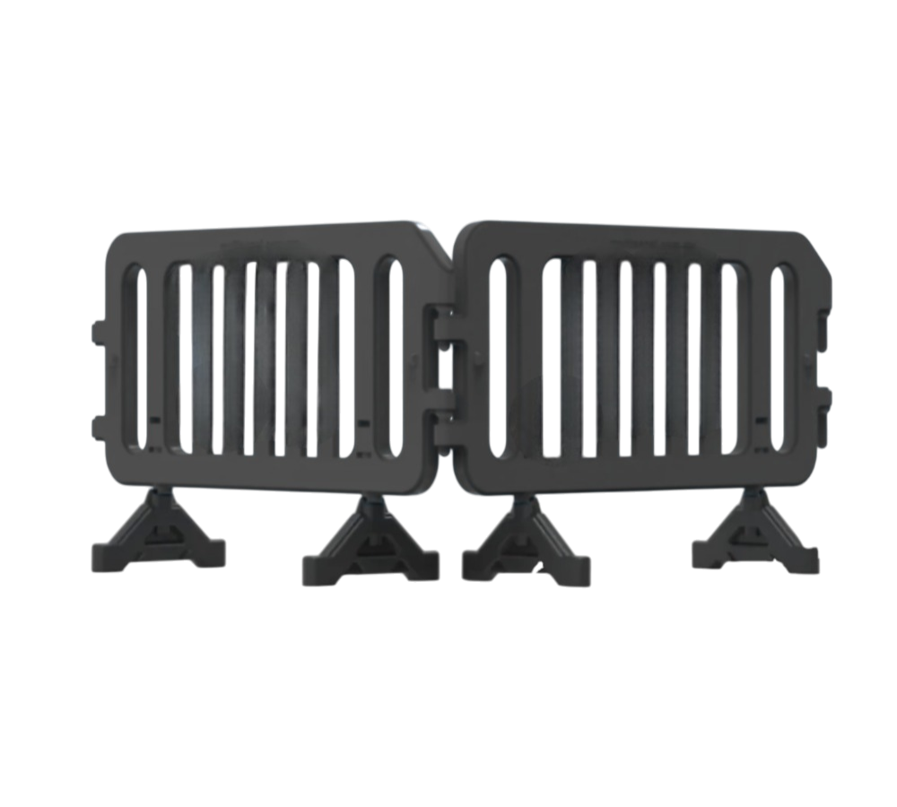 BARRERA VIAL NEGRA 157 X 50 X 100