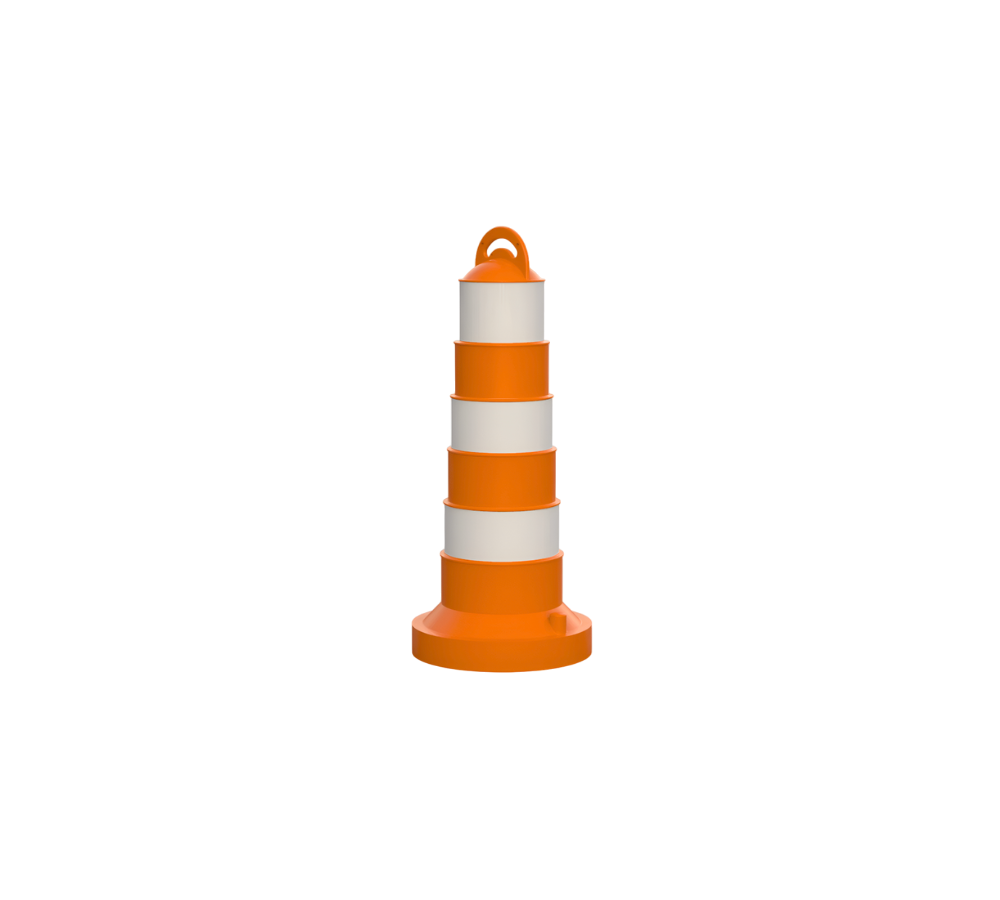 TRAFITAMBO MDPE 122 X 49 CON 3 LINEAS REFLEJANTES