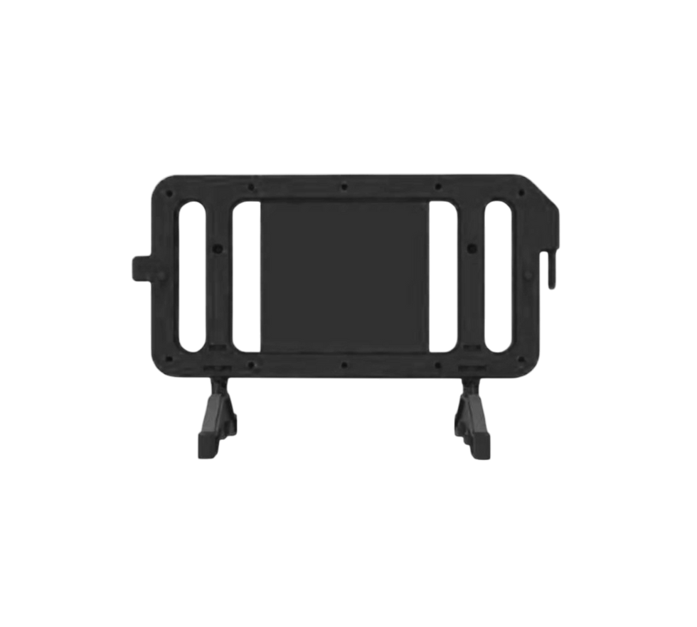 Miniatura: BARRERA VIAL NEGRA 157 X 50 X 100