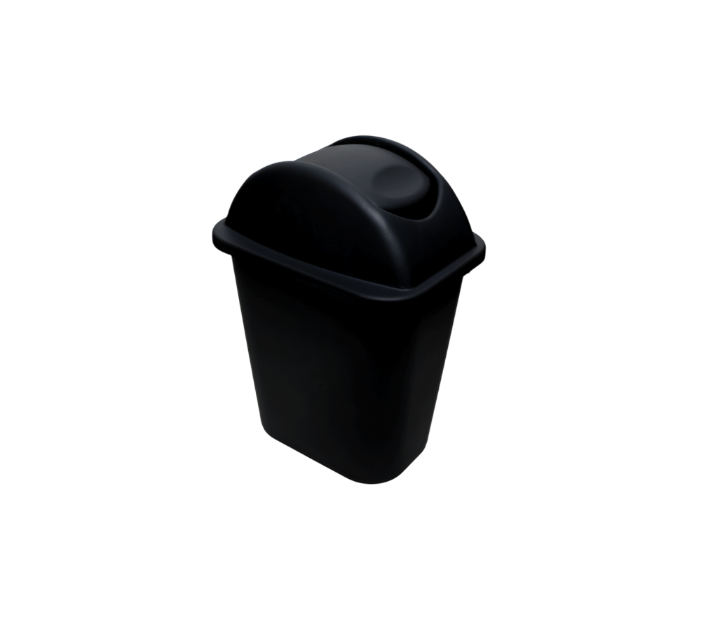 CESTO DE PLÁSTICO CON BALANCÍN 24 L