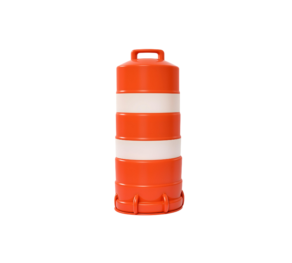 TRAFITAMBO HDPE 107 CM CON REFLEJANTE