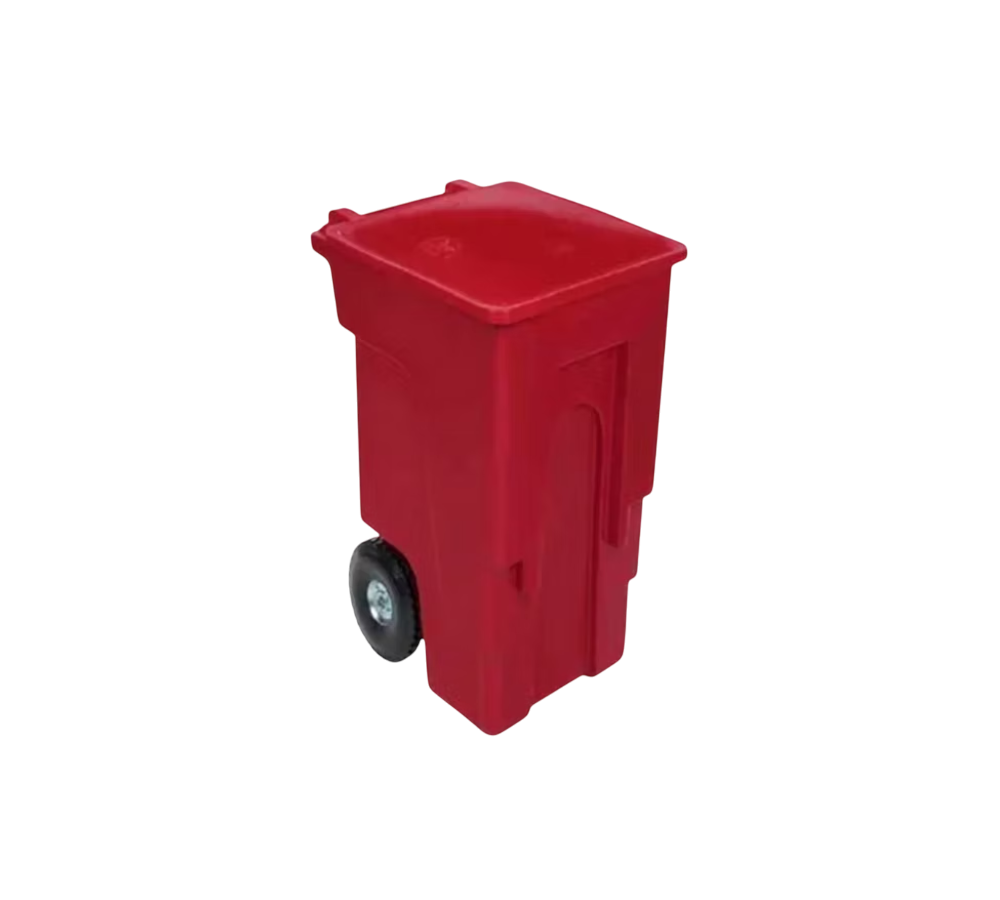 CONTENEDOR CON TAPA Y RUEDAS 360