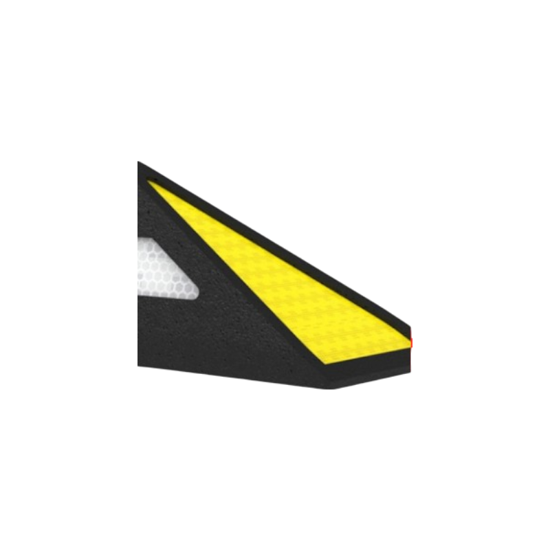 Miniatura: CANALIZADOR NEGRO CON HITO 151 X 22 X 13 PARA SEÑALAMIENTO VIAL
