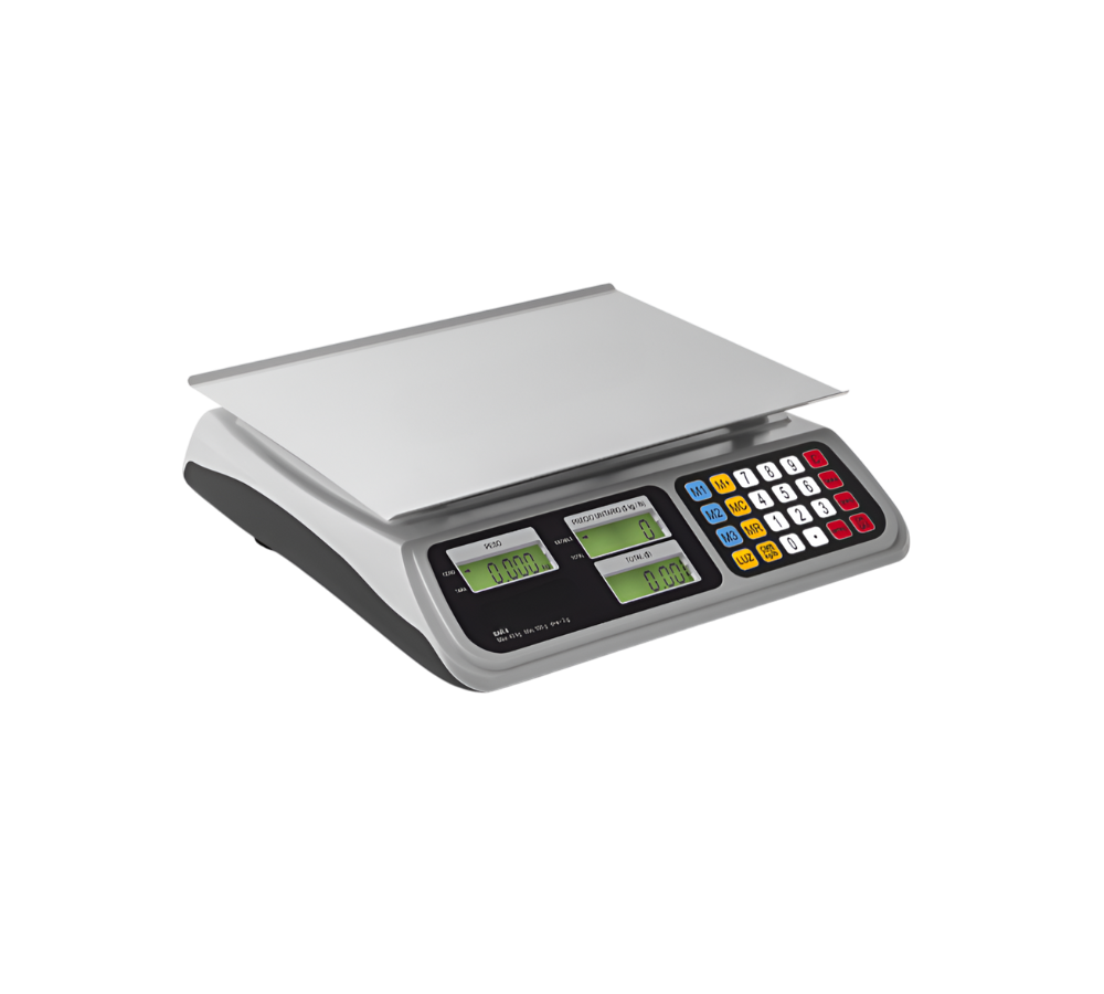 BÁSCULA DIGITAL PARA MOSTRADOR 40 KG MULTIFUNCIONES