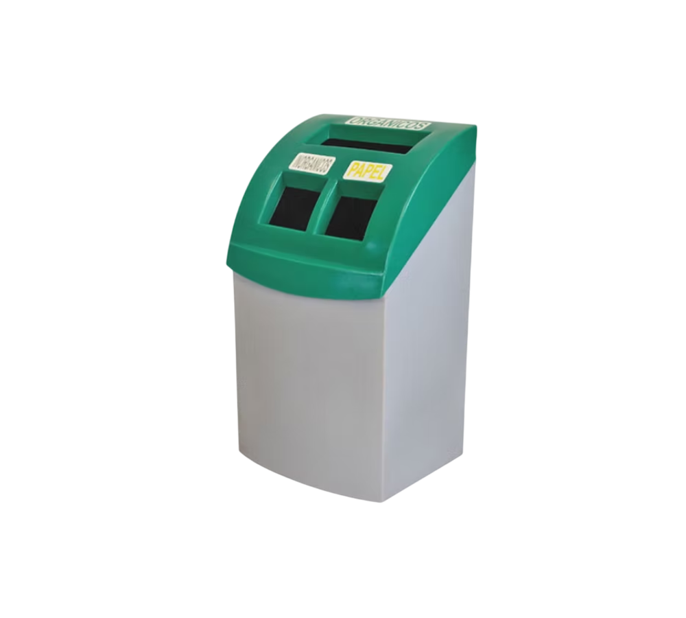 CONTENEDOR DE BASURA TRIPLE ID 101