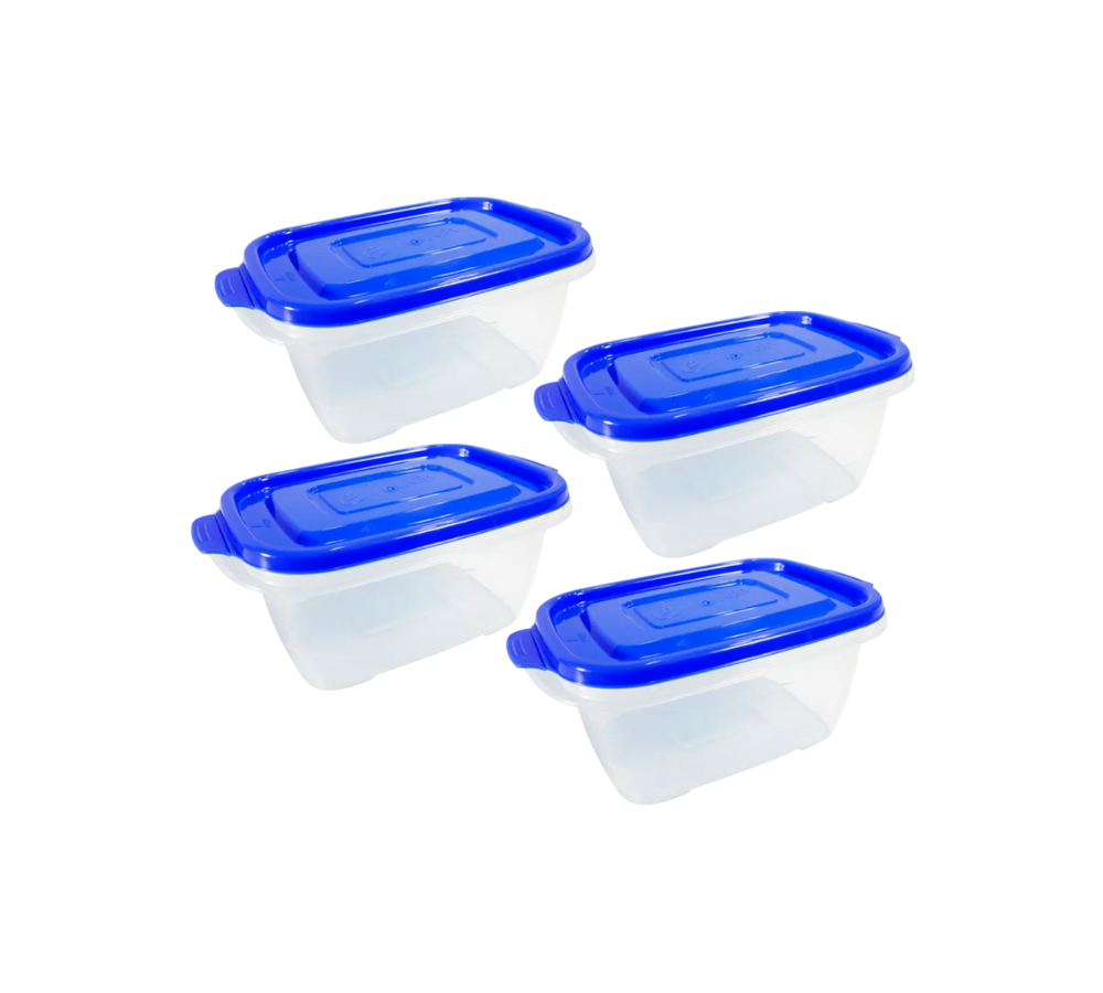 PAQUETE DE 4 TUPPER HERMÉTICO JS 1 L ALTO