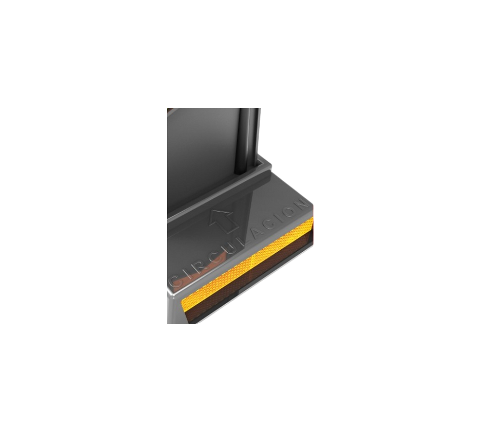 Miniatura: VIALETA VIAL FLEXIBLE ABS NEGRO 30 CM