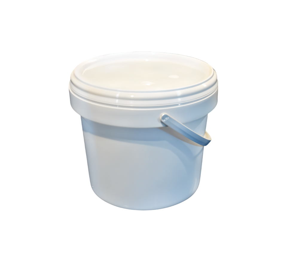 CUBETA 4I CON TAPA Y ASA